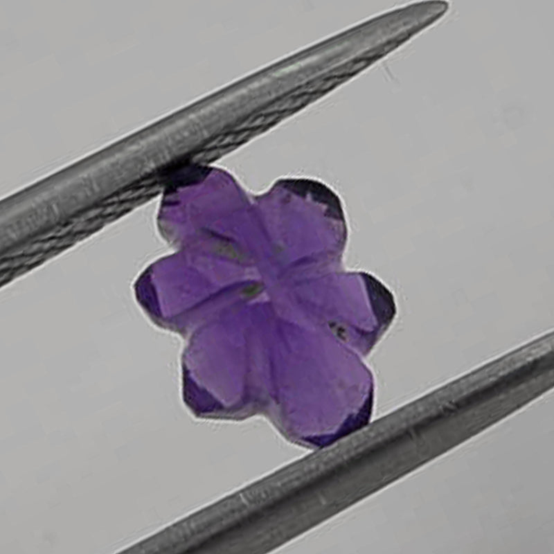 3.74 Carat Purple Color Fancy Amethyst Gemstone