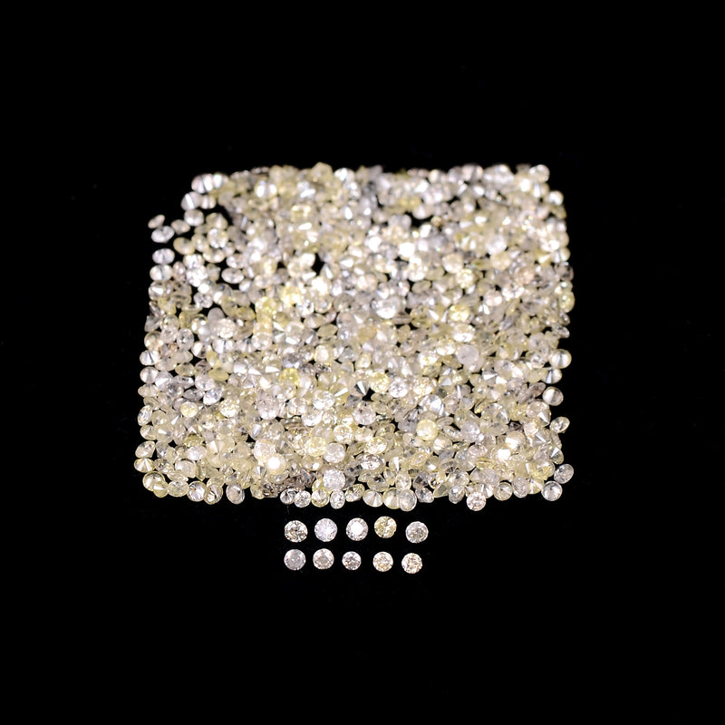 Round White Color Diamond 2.42 Carat